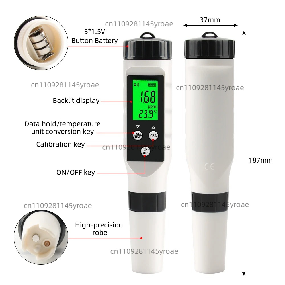 Bluetooth 2-in-1 Hydrogen & Te - Test Instruments 评论和价格