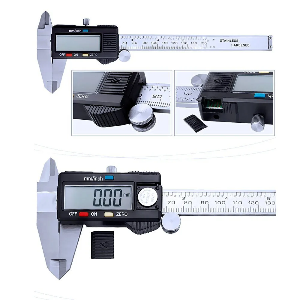 High Precision Digital Vernier - Digital Caliper 150Mm Stainless Steel 评论和价格