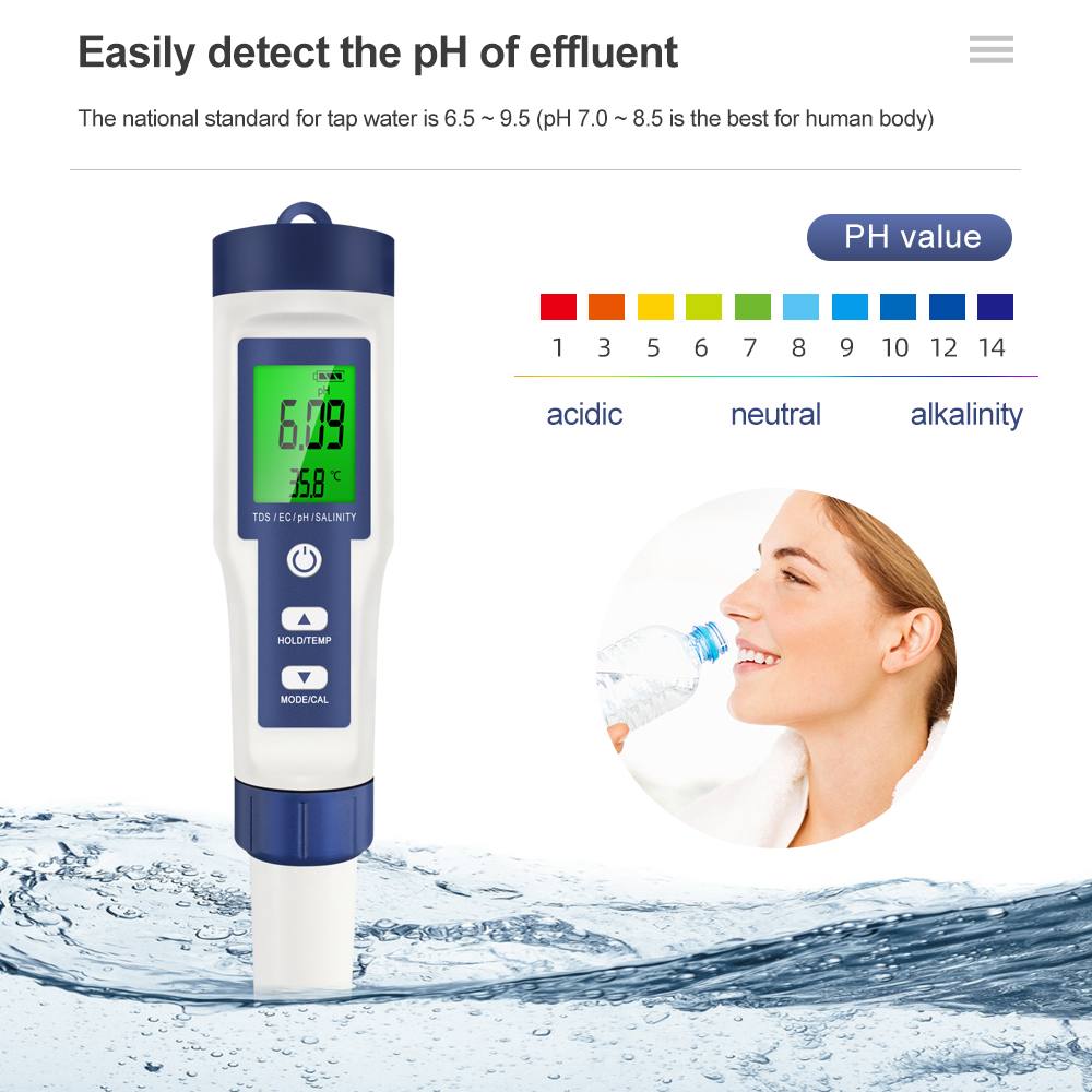 Professional Water Quality Tes - Ph Meter Digital Water Tester 评论和价格